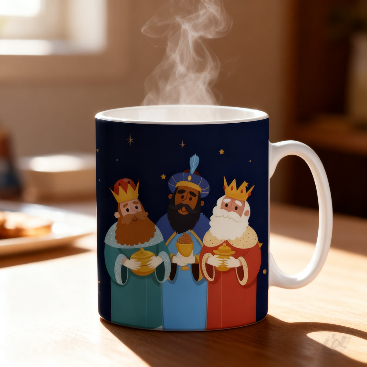 Taza de Reyes Magos en Caja Regalo