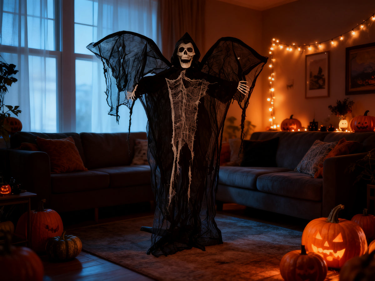 Fantasma Alado 160cm Decoración Halloween