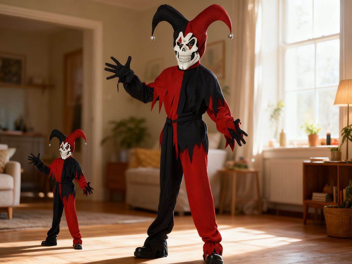 Traje Infantil Unisex de Payaso Fantasma