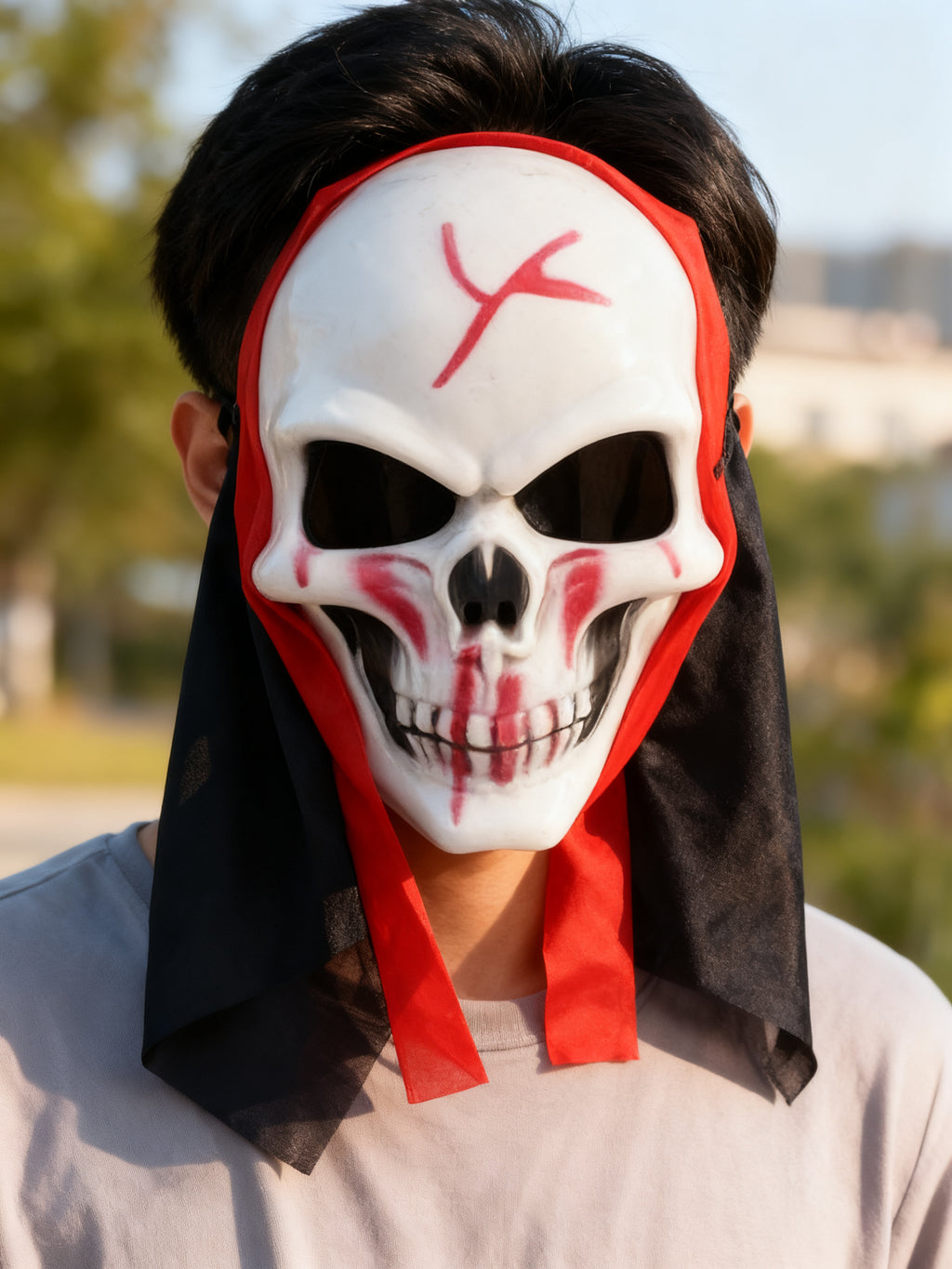 Máscara de Halloween 1 pieza