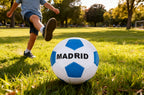 BALÓN DE FÚTBOL BLANCO MADRID