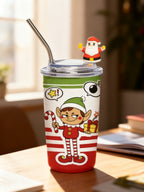 MUG TERMO 450 ML ELFO NAVIDEÑO