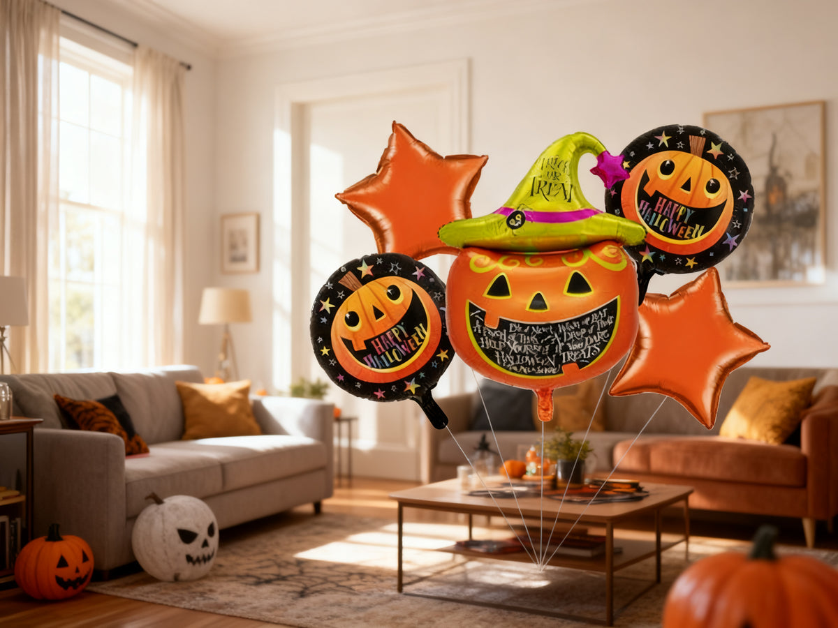 Globos de Halloween Set 5 Piezas
