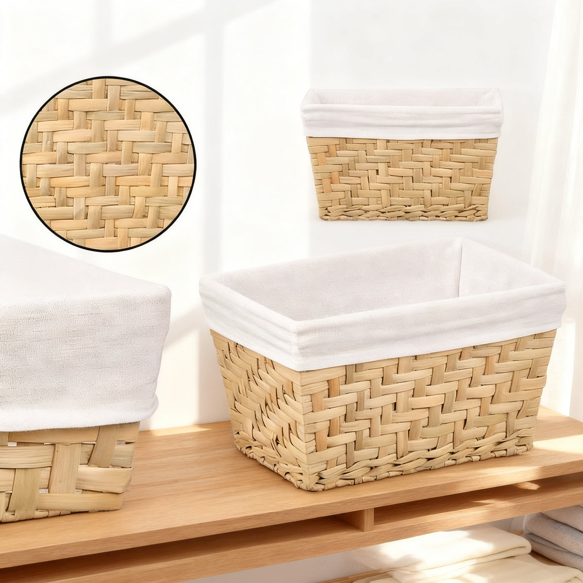 Cesta Rectangular 32x22 cm