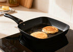 ASADORA ALUMINIO INDUCCION LISA 22x22 cm