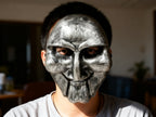 Máscara Asesino Plateado para Halloween 1pc