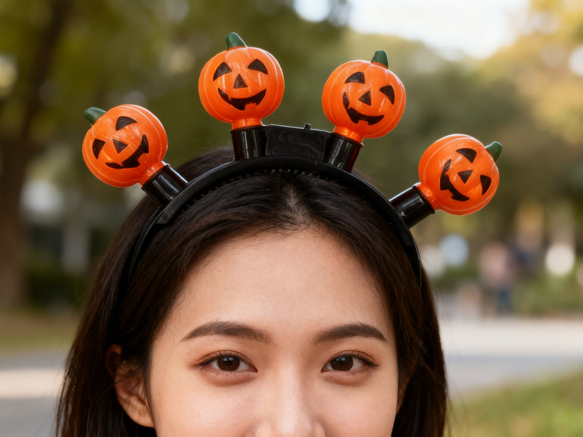 Diadema de Calabazas Halloween 20x20cm
