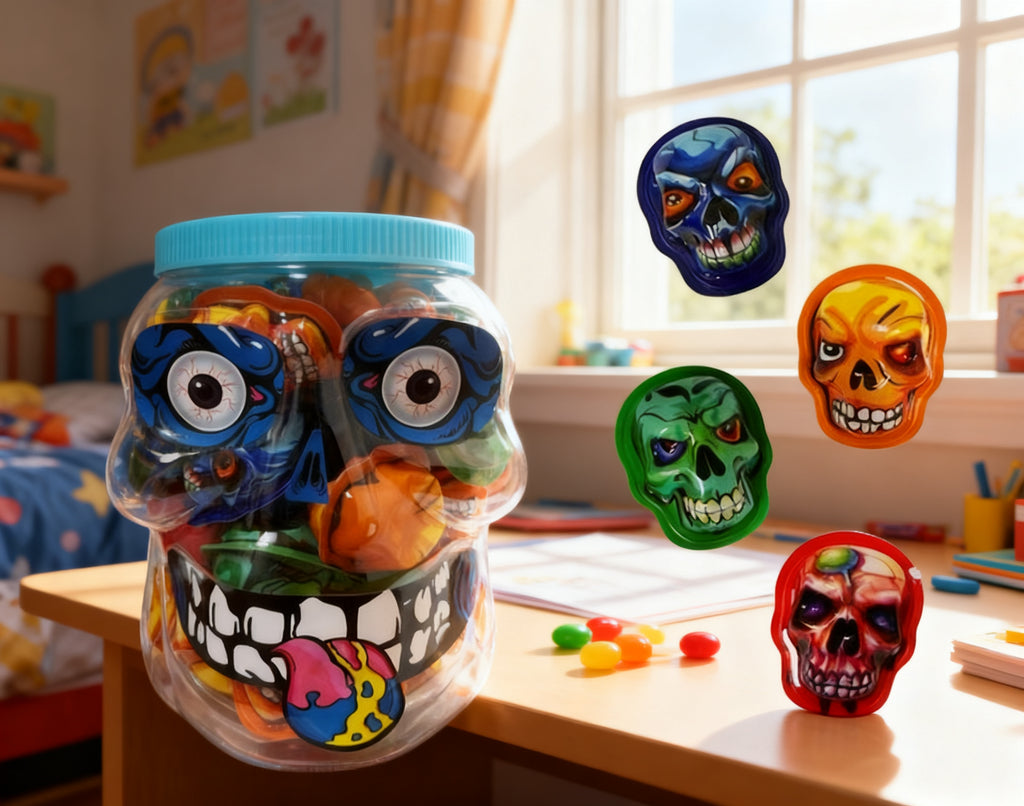 SKULL GUMMY BOTE 50 UNIDADES