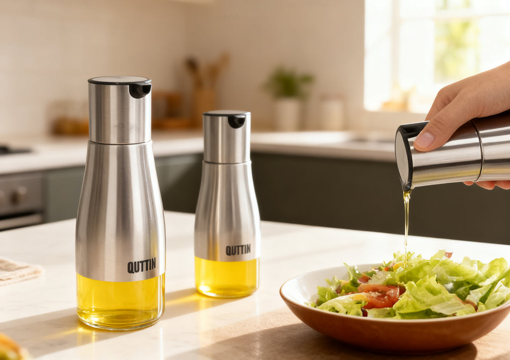 ACEITERA INOX 320ML QUTTIN