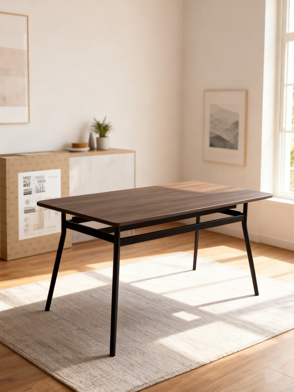 Mesa Comedor Cocina Sigrid 110x70x75 Moblekit