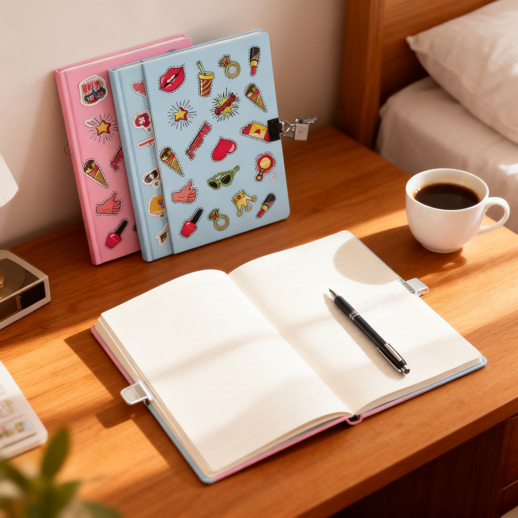 Cuaderno con candado A5