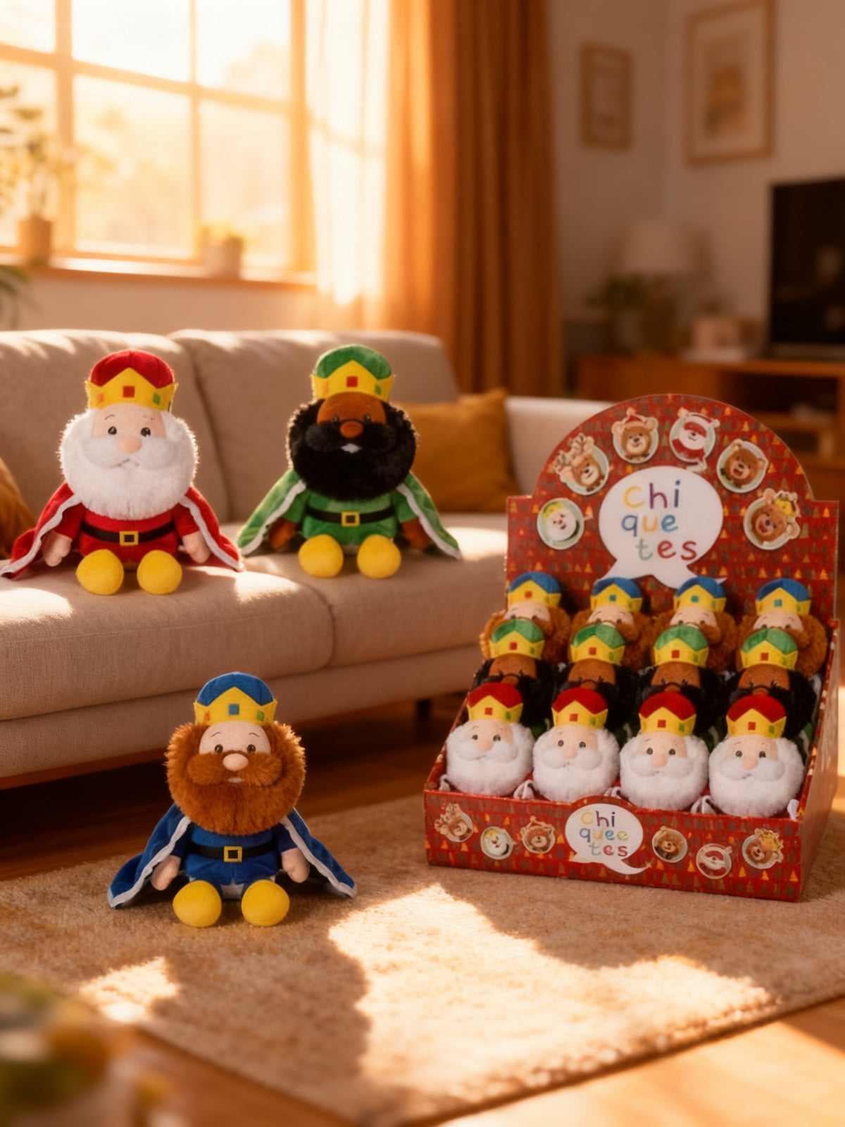 3 Reyes Magos Navidad 21cm
