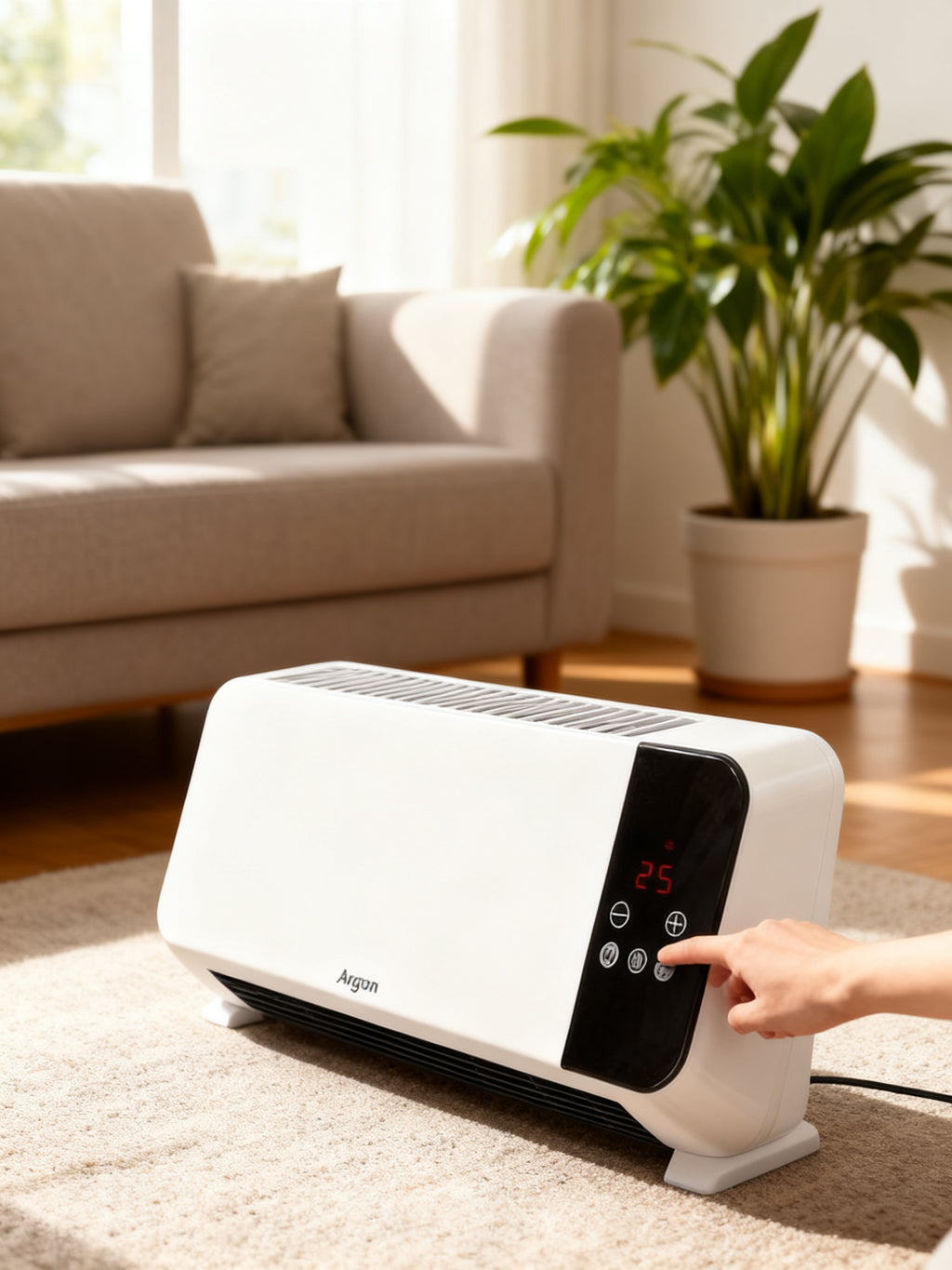CALEFACTOR PARED DIGITAL 2000W