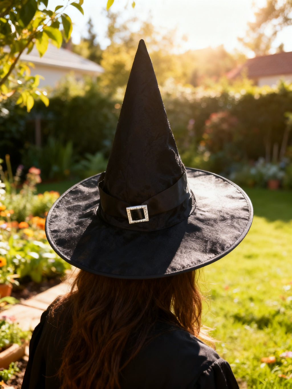 Sombrero de Mago Halloween con Diamantes Brillantes