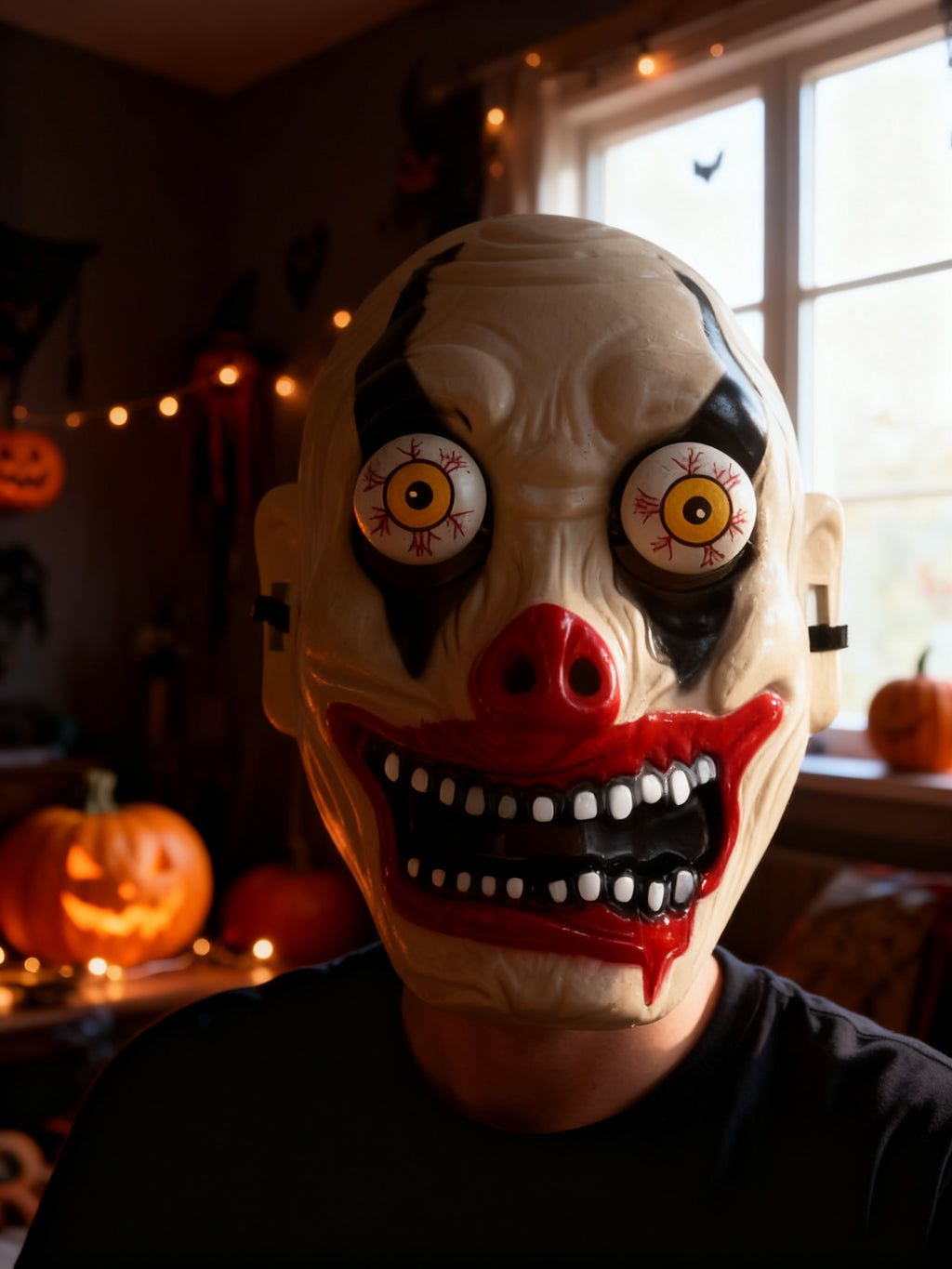 Mascara de Ojos Saltarines para Halloween