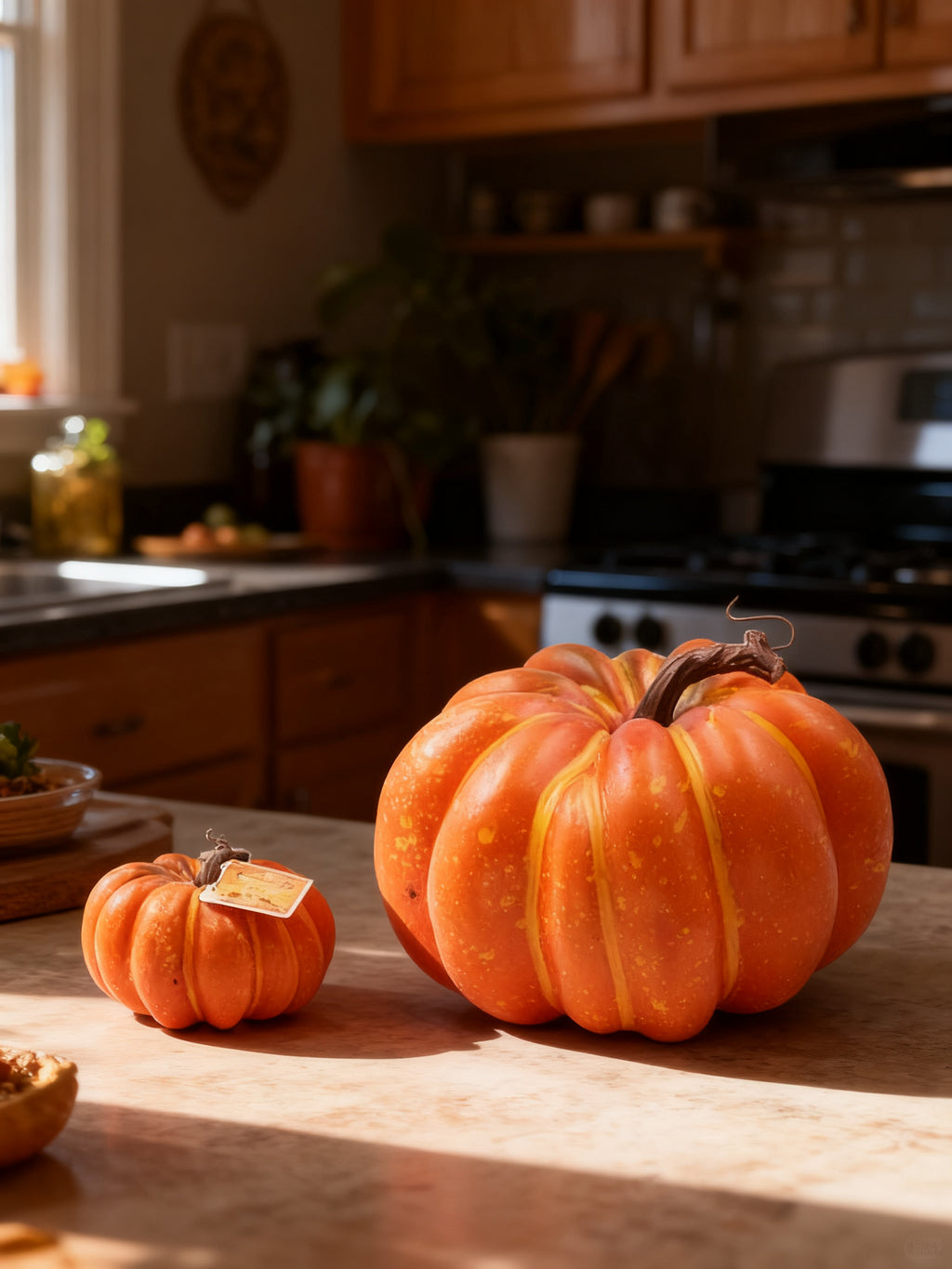 Decoración de Calabaza para Festival de Cosecha (1 Unidad)
