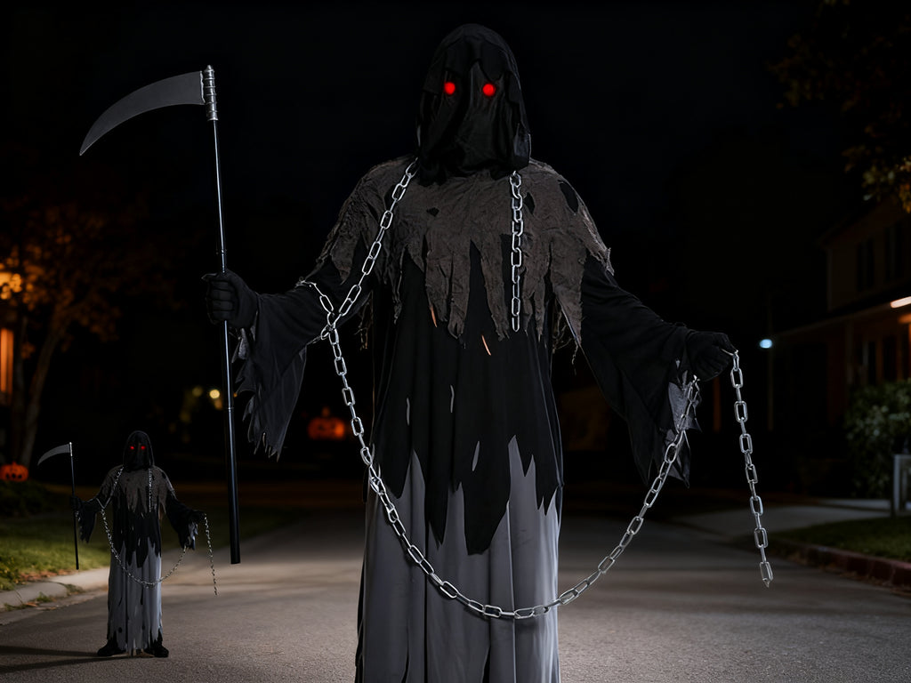 Conjunto Túnica Muerte con Guadaña para Halloween