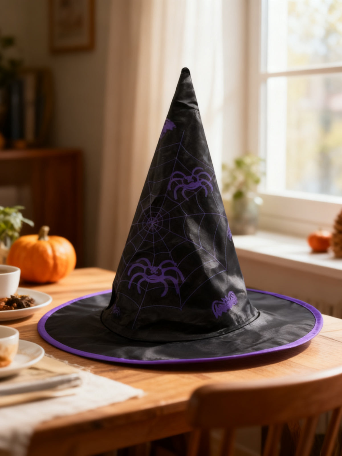 SOMBRERO DE ARAÑA HALLOWEEN ACCESORIO