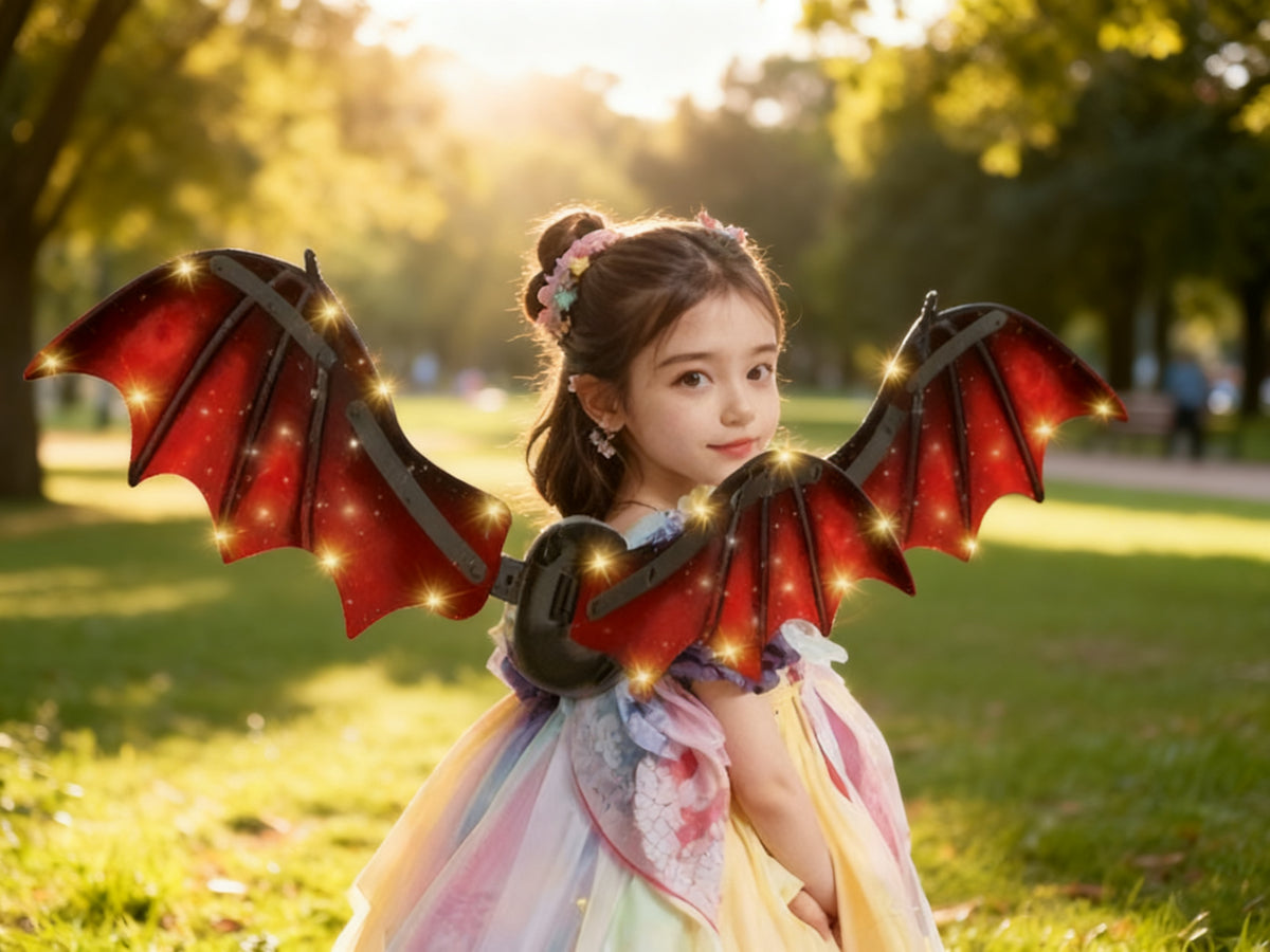 ALAS DE DEMONIO PEQUENO DE HALLOWEEN