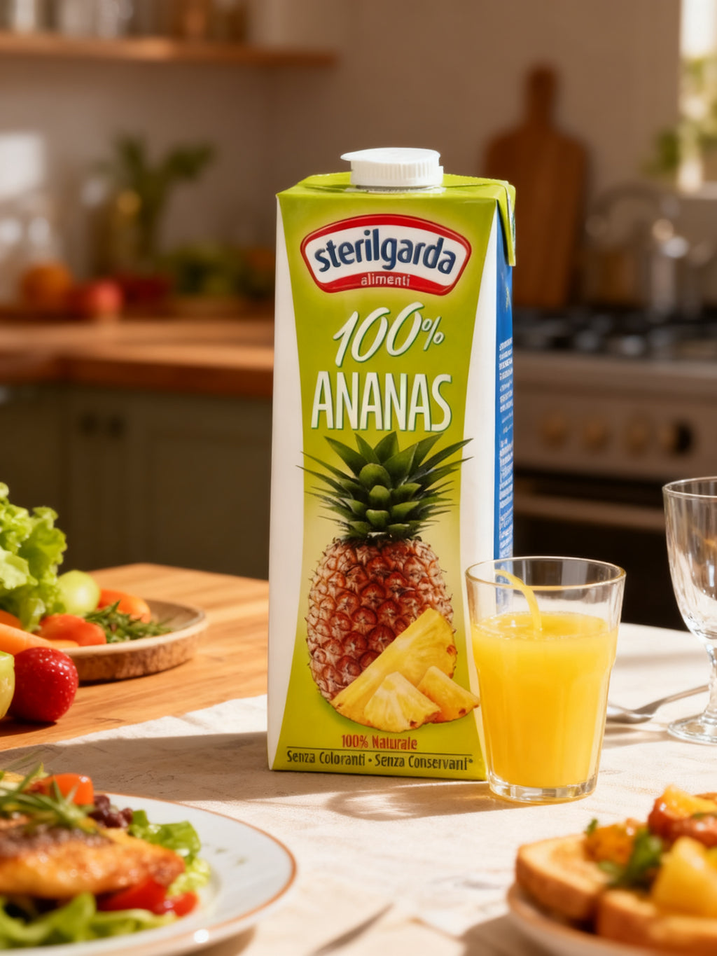 Sterilgarda 100% Zumo de Piña Natural 1L