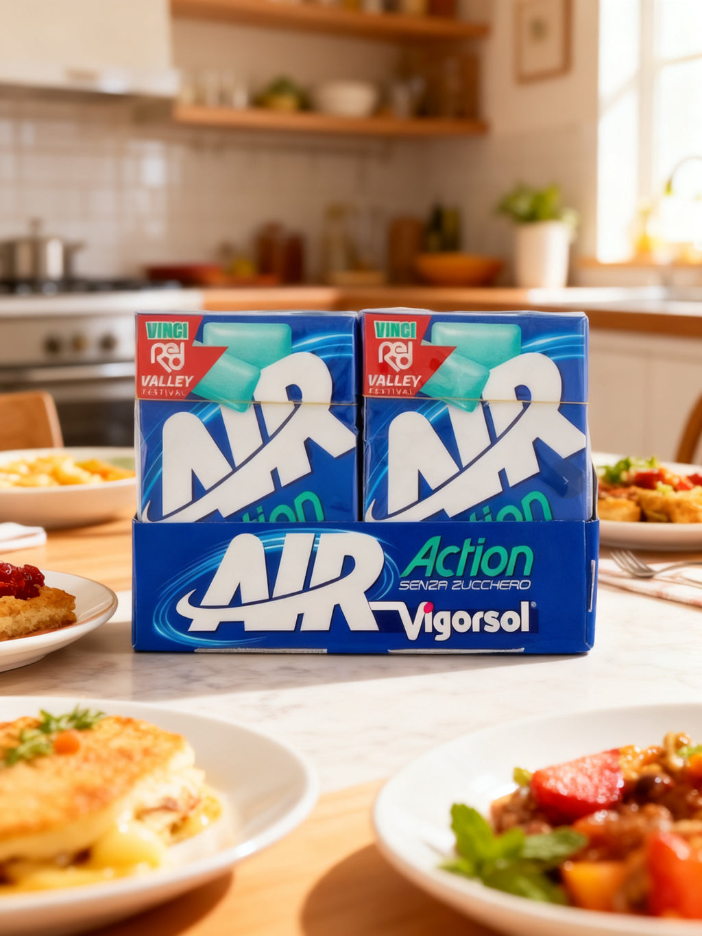 Vigorsol Air Action Chicle Sin Azúcar - Cajón 15 uds