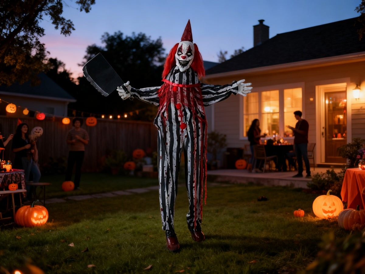 Payaso Loco con Cuchillo