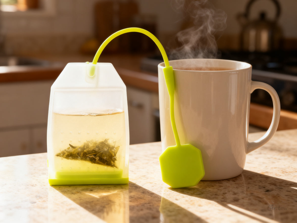 Bolsa de Té de Silicona Reutilizable