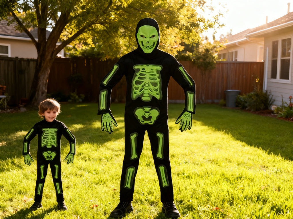 Disfraz Infantil Esqueleto Luminoso Unisex