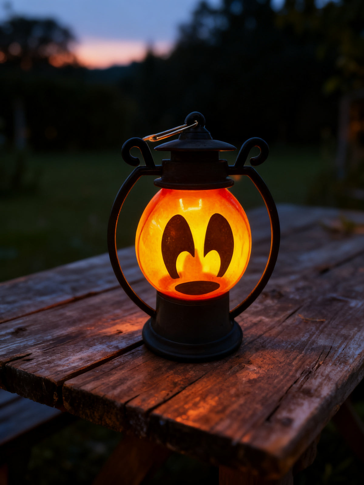LINTERNA NARANJA DE HALLOWEEN PARA FIESTAS