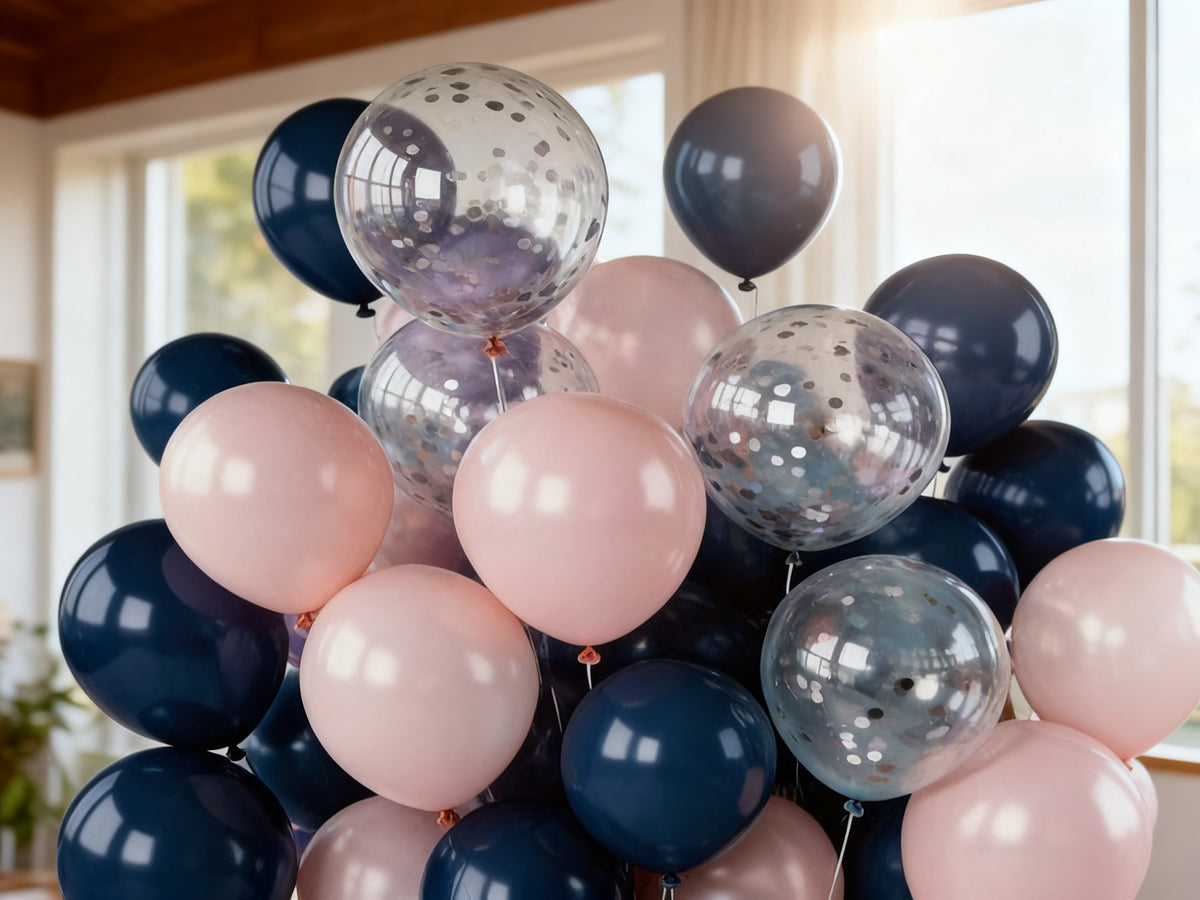 GLOBOS FIESTA 34PC PARA DECORACIÓN