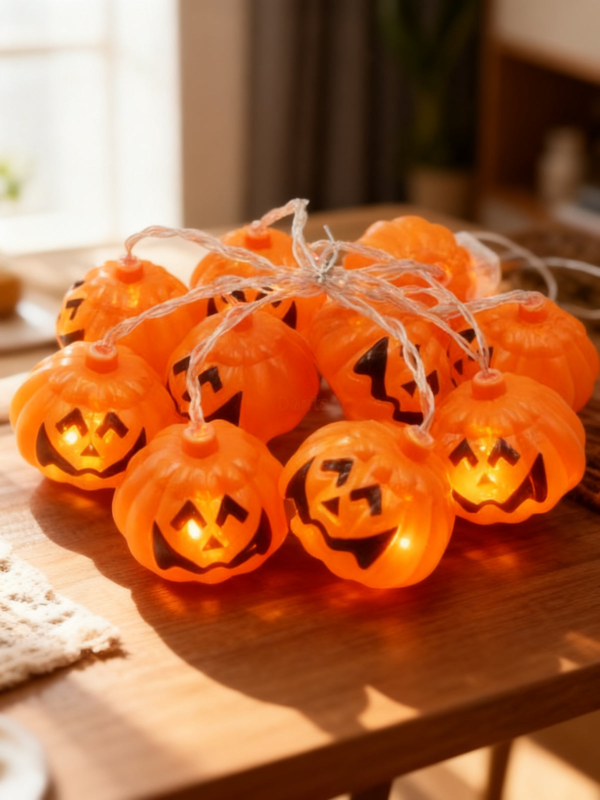 Luces LED de Calabaza de Halloween