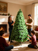 Arbol Navidad Nevado 90cm 40T
