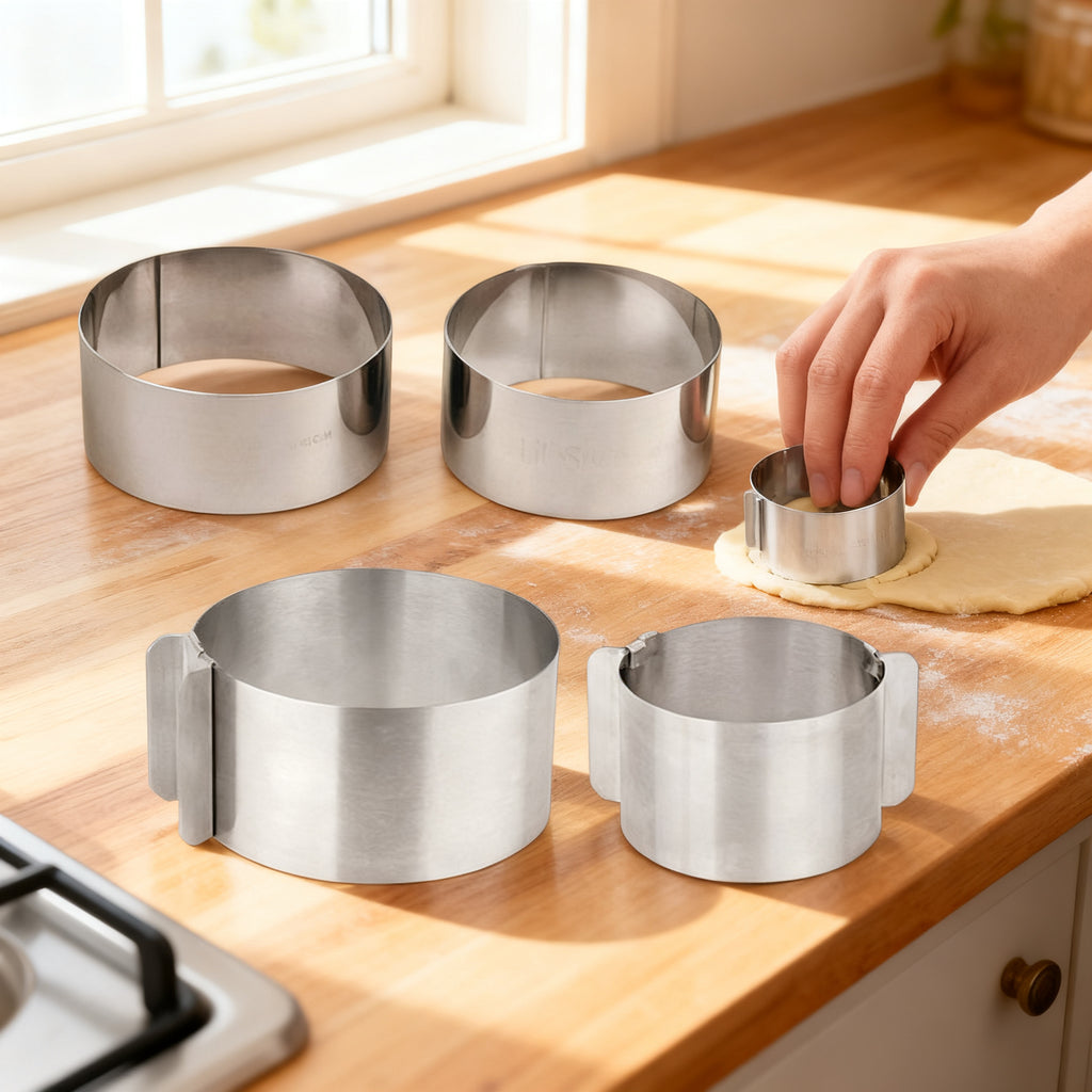 ARO INOX PULIDO 10 CM ALTURA 4,5 CM