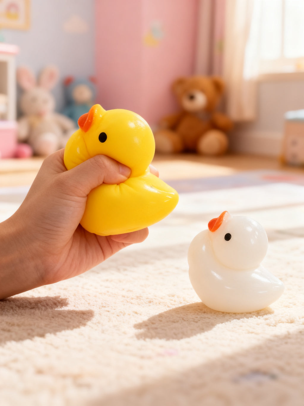 Squishy Pato Mochi Juguete Antiestrés