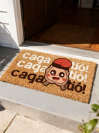 Felpudo Tio Nadal Rectangular Navideño
