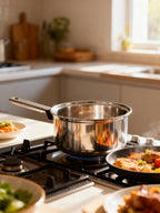 CAZO INOX CON DIFUSOR 14 CM