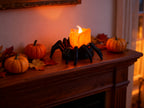 LINTERNA DE VELA DE ARAÑA DE HALLOWEEN