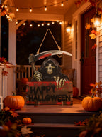 Cartel Luminoso Segador Halloween