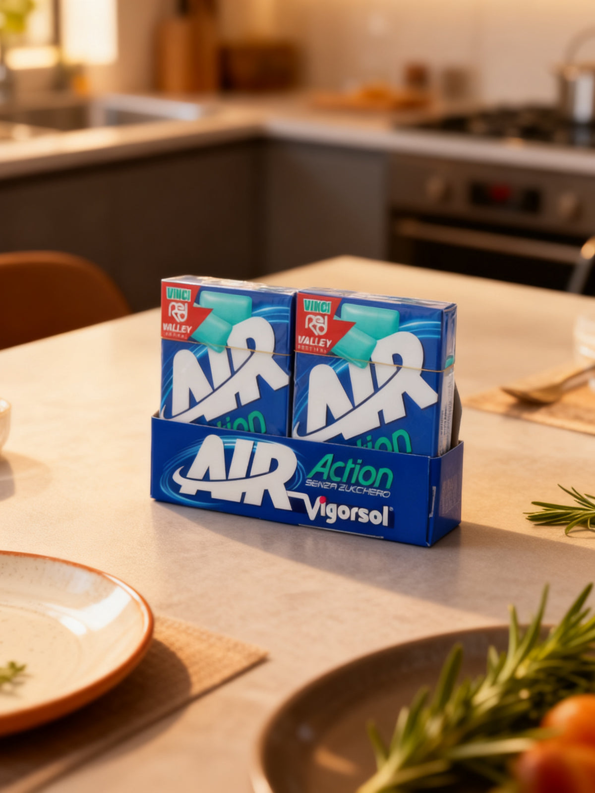 Vigorsol Air Action Chicle Sin Azúcar - Cajón 15 uds