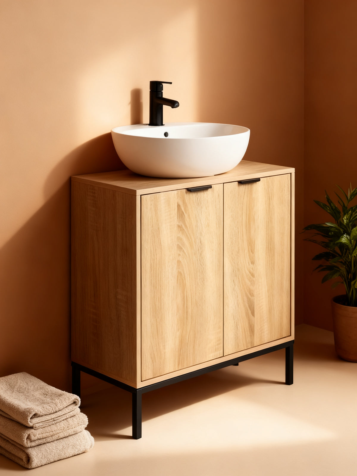 Mueble Lavabo con Puerta Skog Moblekit