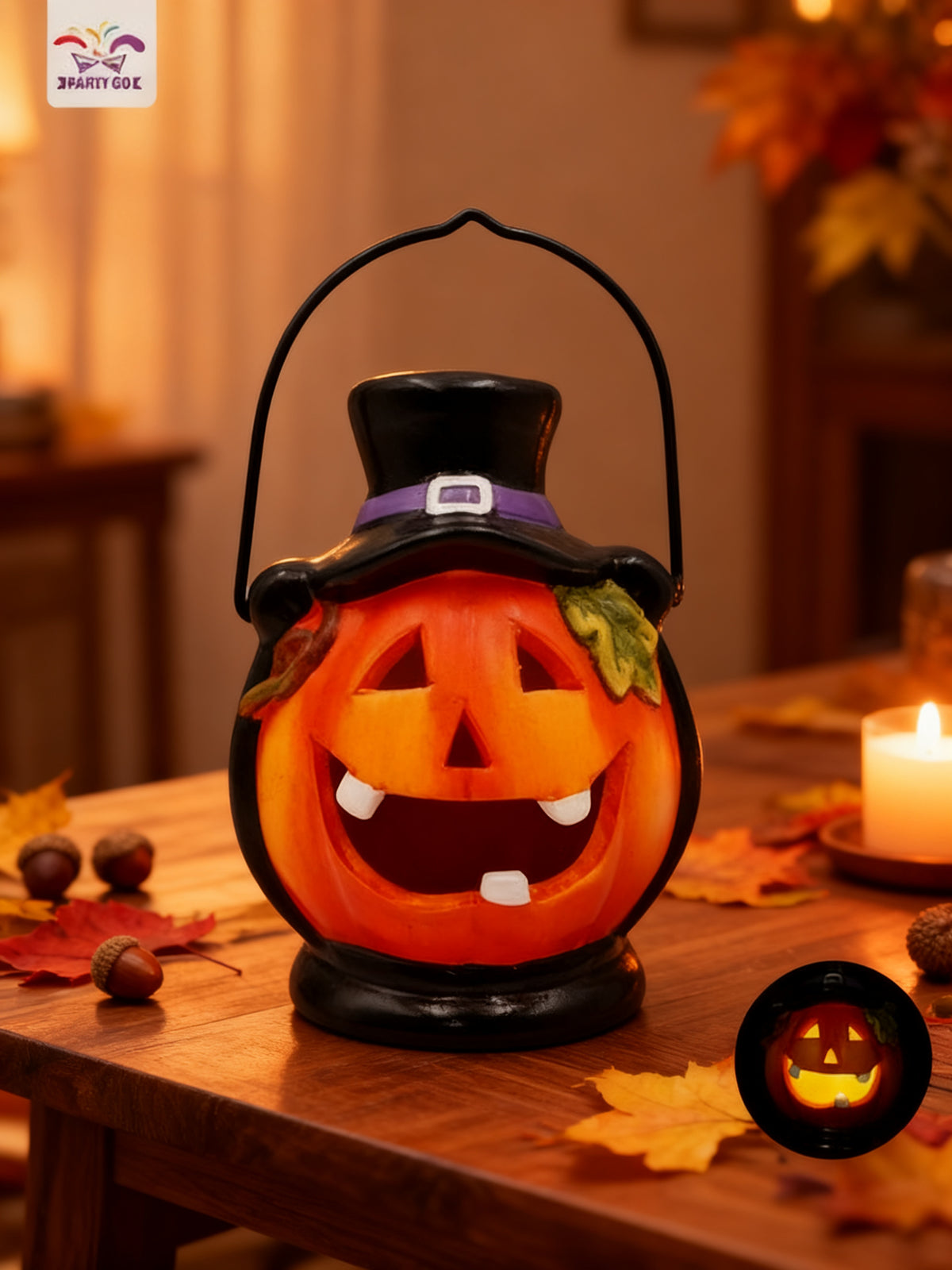 Lámpara de Mano Cerámica Halloween