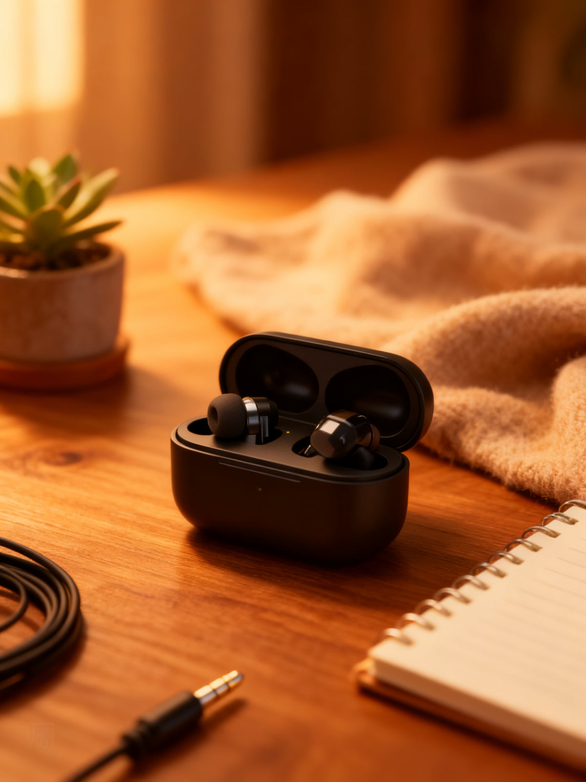 Auriculares Jack con Micrófono EP-262 Negro