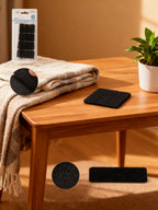 Cinta Fijacion Negra Rectangular