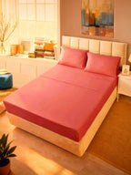 Juego de Sabanas 180cm Rosa