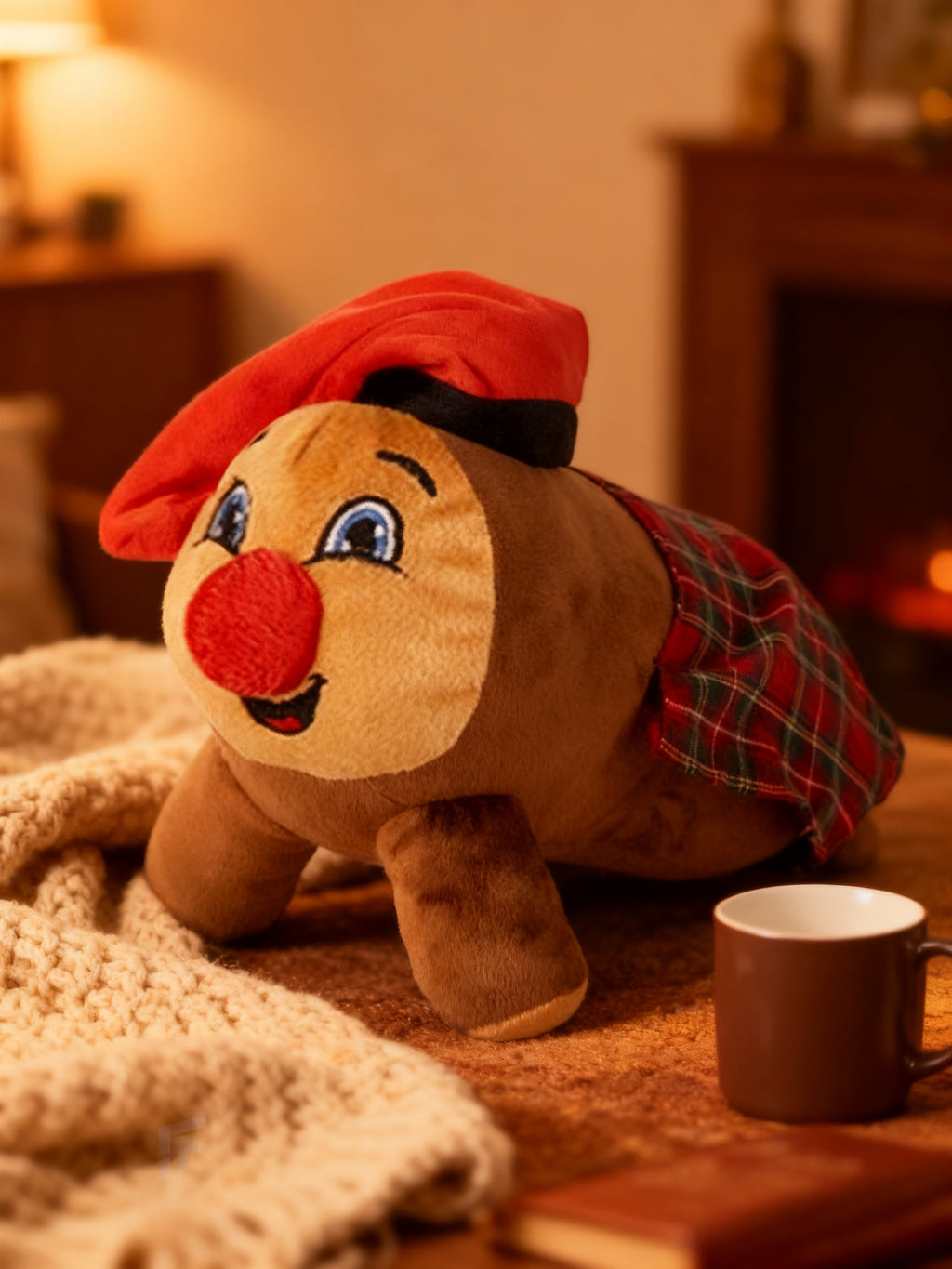 PELUCHE TRONCO NAVIDEÑO 25CM