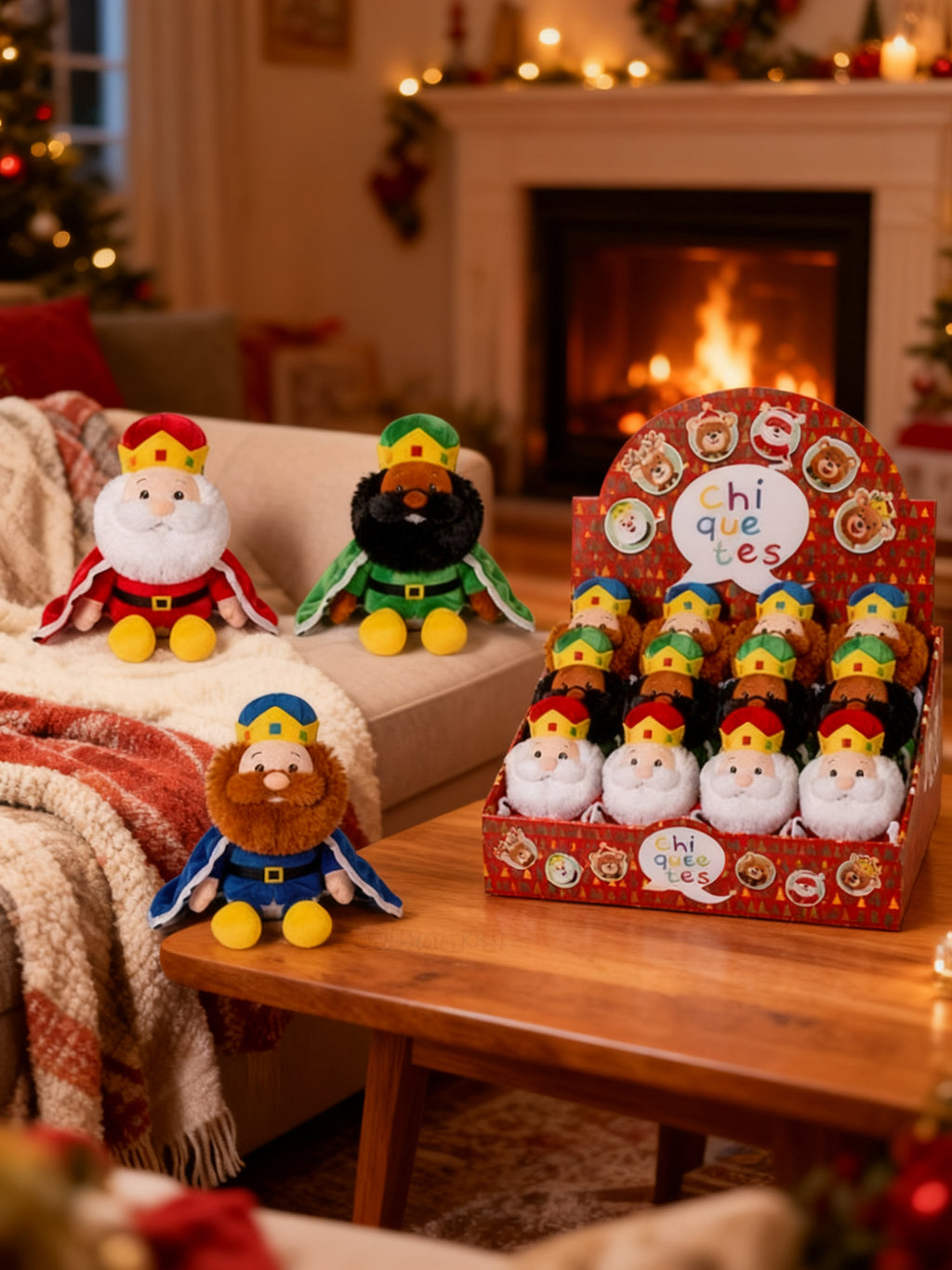 3 Reyes Magos Navidad 21cm