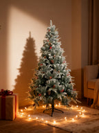 Arbol Navidad Adornado 90cm 100T