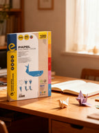 PAQUETE 100 HOJAS PAPEL COLORES VIVOS A4 80g