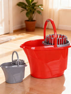 Seau Espagnol Tornado 17L Rouge Argent