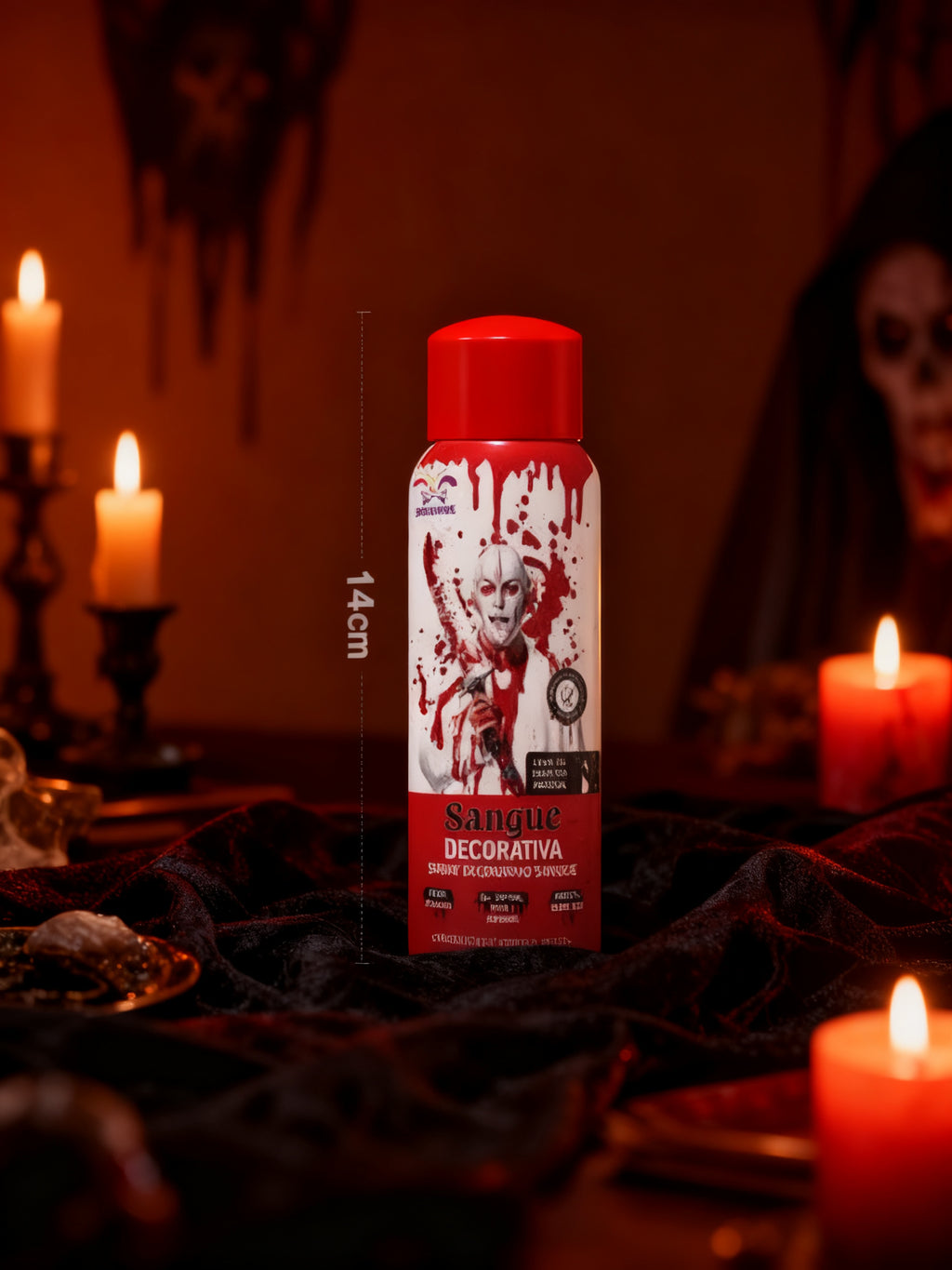 Spray de Sangre Falsa para Halloween 75ml